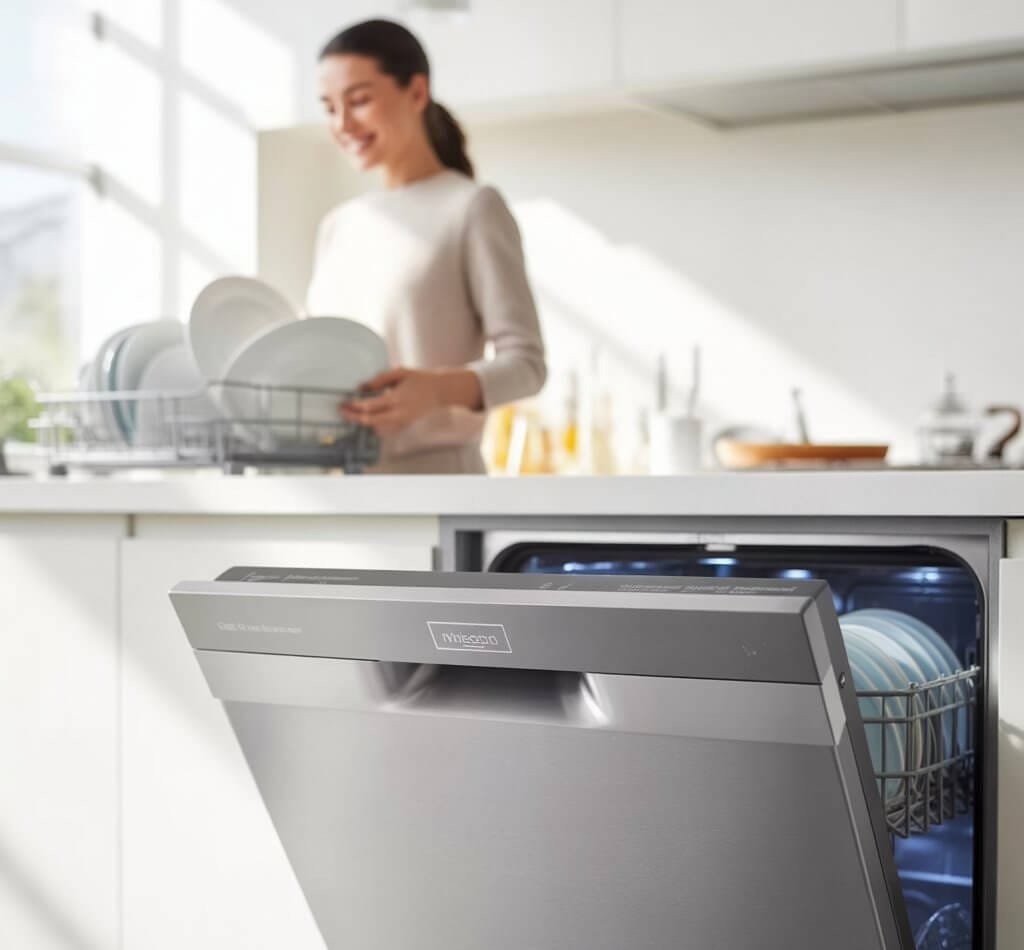 როგორ მუშაობს ჭურჭლის სარეცხი მანქანა