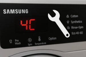 Samsung სარეცხი მანქანის ნიშნები