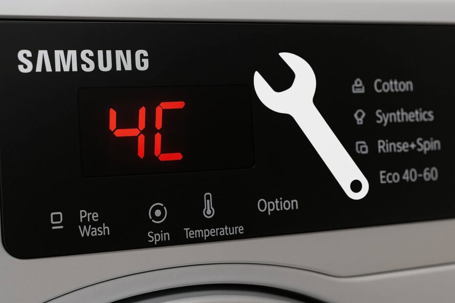 Samsung სარეცხი მანქანის ნიშნები