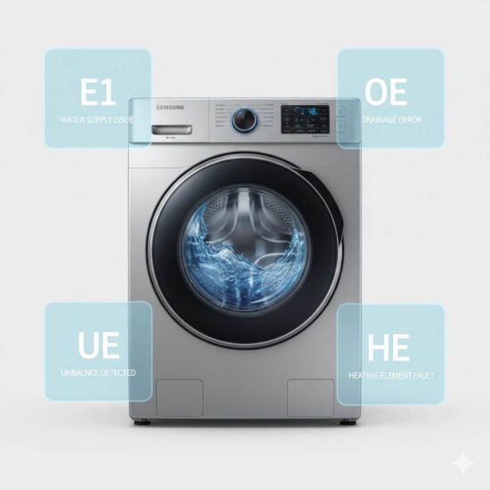 Samsung სარეცხი მანქანის შეცდომის კოდები